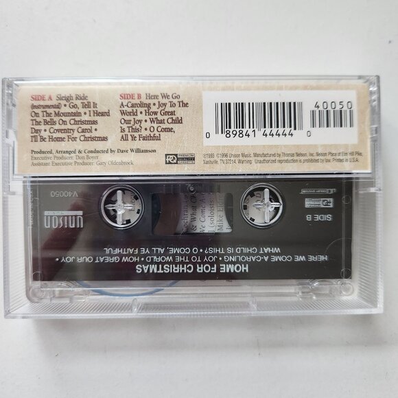 Home For Christmas Cassette Tape 1993 The Regency Singers & Orchestra Unison Mus - Picture 2 of 5
